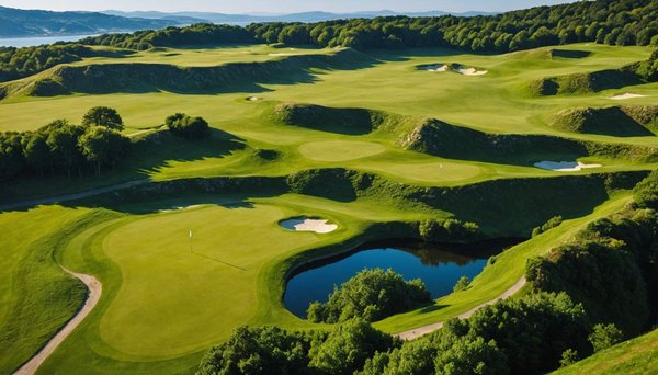 Découvrez le parcours de golf unique de dioxka golf au cœur du pays basque