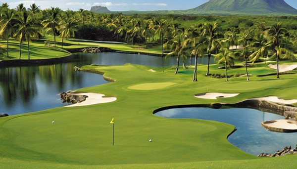 Les plus beaux parcours de golf à l'île maurice